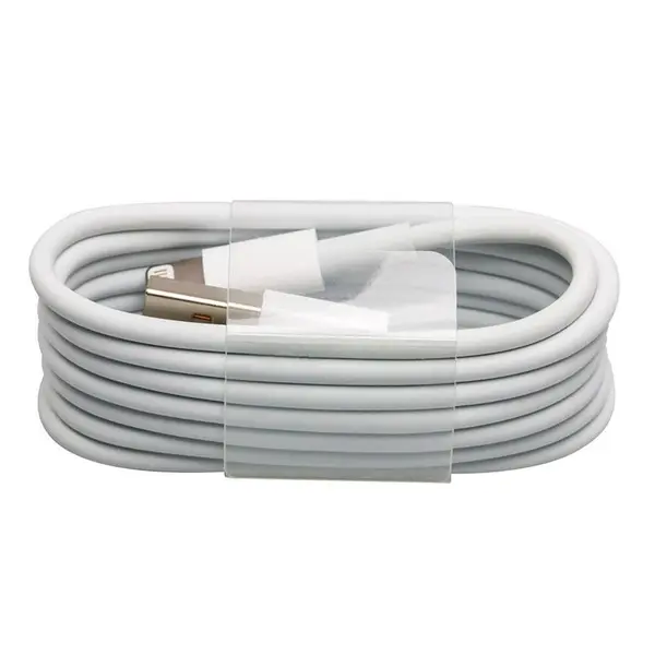 کابل لایتنینگ آیفون 6 یک متر Apple iPhone/iPad Charging/Charger Cord Lightning to USB Cable[Apple MFi Certified] Compatible iPhone X/8/7/6s/6/plus/5s/5c/SE,iPad Pro/Air/Mini,iPod TouchWhite 1M/3.3FT Original Certified - 3