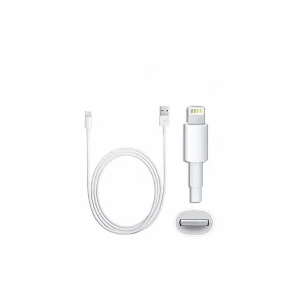 کابل لایتنینگ آیفون 6 یک متر Apple iPhone/iPad Charging/Charger Cord Lightning to USB Cable[Apple MFi Certified] Compatible iPhone X/8/7/6s/6/plus/5s/5c/SE,iPad Pro/Air/Mini,iPod TouchWhite 1M/3.3FT Original Certified - 2