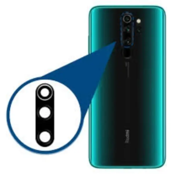 شیشه لنز دوربین گوشی شیائومی ردمی نوت 8 پرو Xiaomi Redmi Note 8 Pro Camera Lens Glass - 2