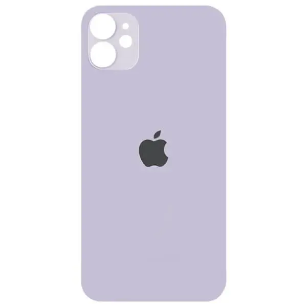 درب پشت اپل Apple iPhone 11 Back Door Back Cover IPhone 11 Black - 3