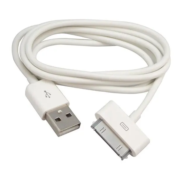 کابل شارژ آیفون Apple iphone 30 Pin to USB Cable 4/4s - 5