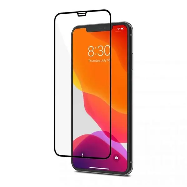 گلس ایفون apple iphone 11 pro تمام صفحه و تمام چسب full iphone 11pro glass - 2