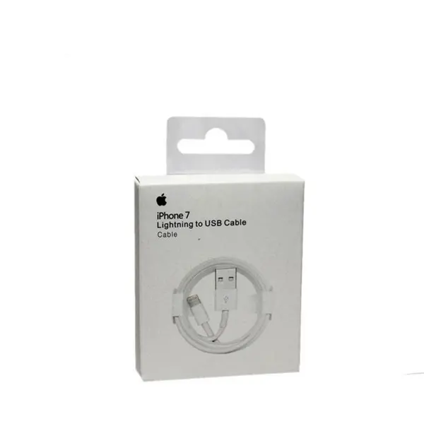 کابل شارژ اپل Apple iPhone 7 Lightning to USB Cable 1m - 2