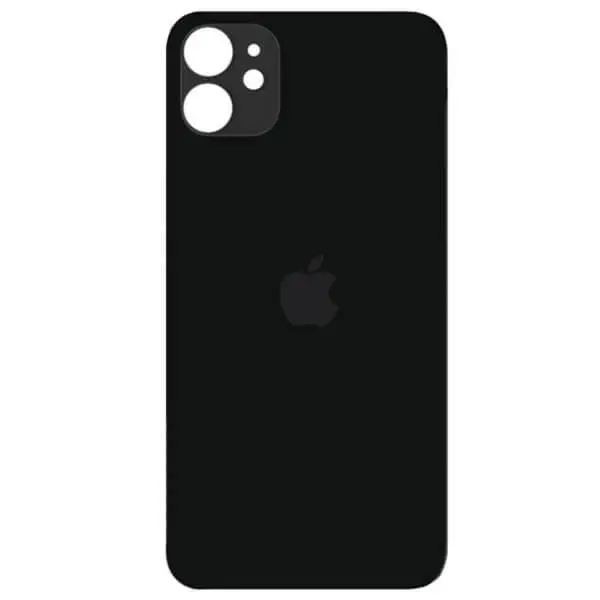 درب پشت اپل Apple iPhone 11 Back Door Back Cover IPhone 11 Black - 2