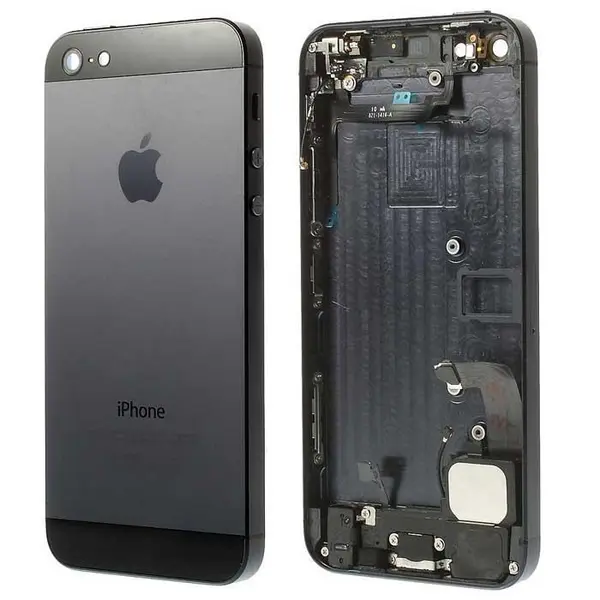 درب پشت وقاب وشاسی کامل گوشی آیفون Apple iPhone 5 - 4