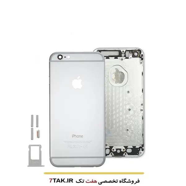 درب پشت و شاسی کامل گوشی Apple iPhone 6 plus Houssing Back Cover IPhone 6S PLUS Full Set , Black - 4