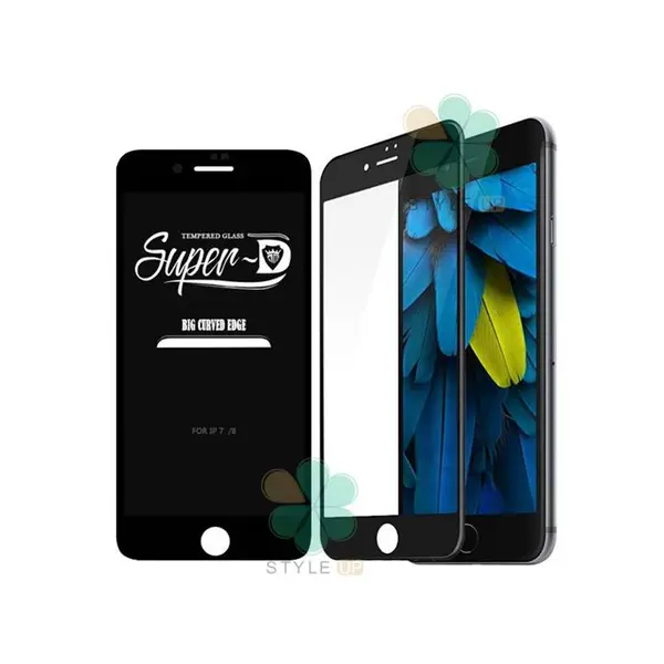 گلس گوشی اپل آیفون Apple iPhone 7 / 8 تمام صفحه Super D - 5