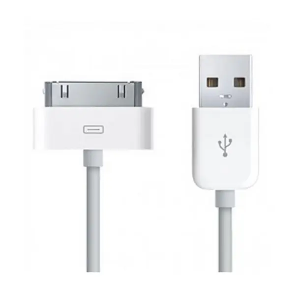 کابل شارژ آیفون Apple iphone 30 Pin to USB Cable 4/4s - 4