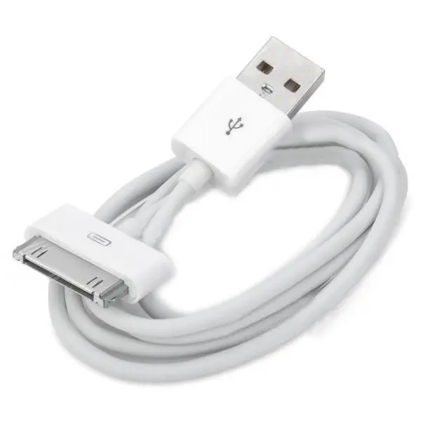 کابل شارژ آیفون Apple iphone 30 Pin to USB Cable 4/4s - 3