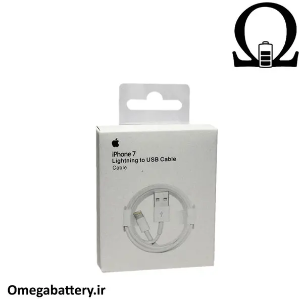 کابل شارژ اپل Apple iPhone 7 Lightning to USB Cable 1m - 5