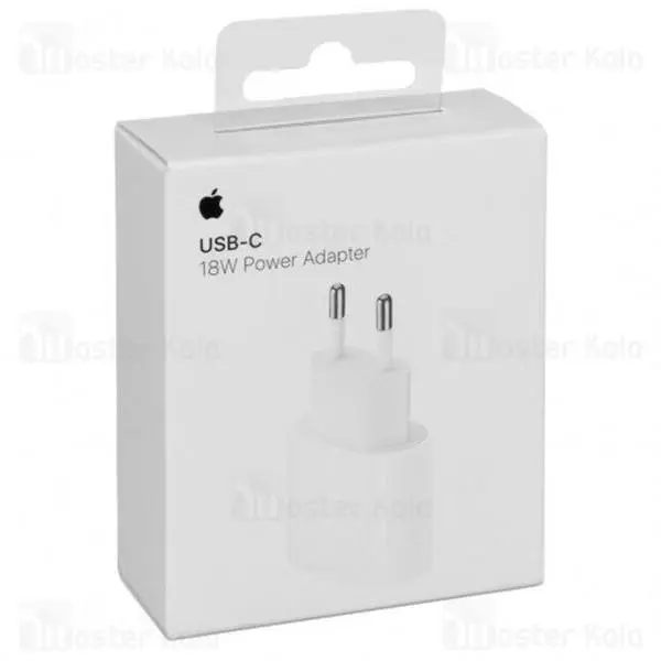 آداپتور شارژر اپل Apple MU7V2ZM/A 18W Type C مناسب سری آیفون 11 - 4
