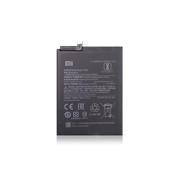 باتری شیائومی BN53 Xiaomi Redmi Note 9 Pro Battery Xiaomi Redmi Note 9Pro Battery 5020mAh - 2