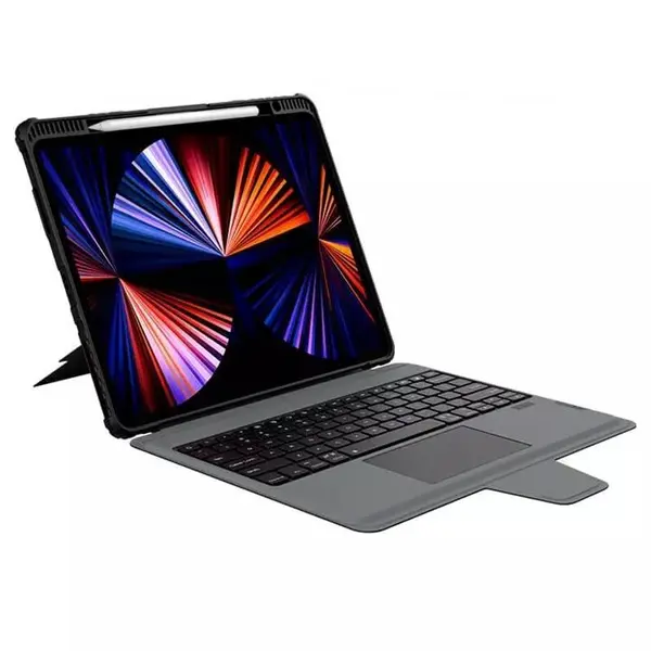 کیف کلاسوری کیبورد دار نیلکین مدل Bumper Combo مناسب برای تبلت اپل iPad Pro 12.9 2022/ iPad Pro 12.9 2021/ iPad Pro 12.9 2020 - 2