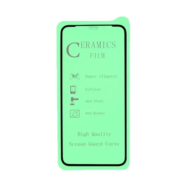 گلس اپل ایکس آر محافظ صفحه نمایش شیشه ای مناسب آیفون ایکس آر Full Cover glass Apple iPhone xr full iphone xr glass - 2