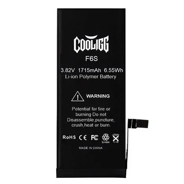 باتری موبایل کولیگ مدل IP 6S با ظرفیت 1715mAh مناسب برای گوشی های موبایل آیفون 6S Cooligg IP 6S 1715mAh Mobile Phone Battery for Apple iPhone 6S - 4