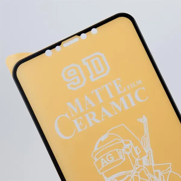 محافظ صفحه نمایش گلس سرامیکی مات تمام چسب Iphone 11 Pro Max 9D Apple iPhone 11 Pro/XS 9D Matte Ceramics - 3