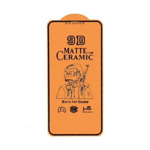محافظ صفحه نمایش گلس سرامیکی مات تمام چسب Iphone 11 Pro Max 9D Apple iPhone 11 Pro/XS 9D Matte Ceramics - 5