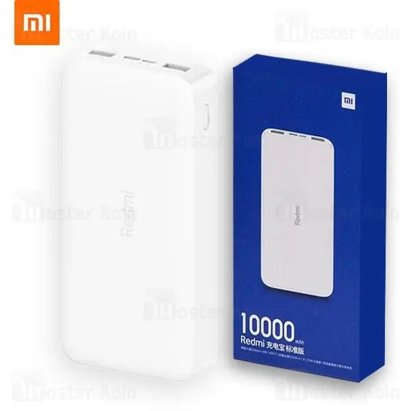 پاوربانک شیائومی مدل Redmi با ظرفیت 10000 میلی آمپر ساعت PB100LZM