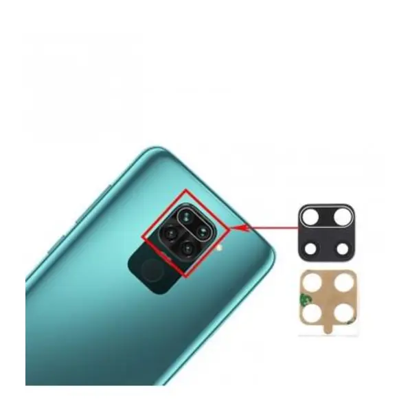 شیشه دوربین شیائومی Xiaomi Redmi Note 9 / Note 9S Camera Glass Lens - 5