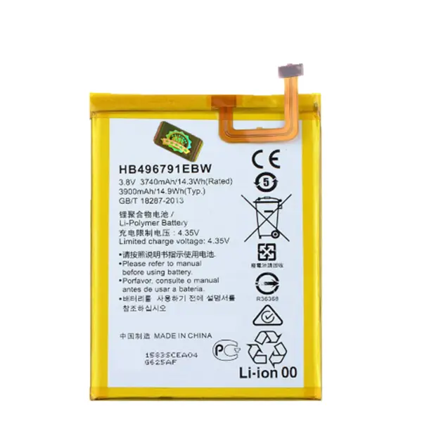 باطری هواوی Huawei Ascend Mate 1 HB496791EBC Huawei Ascend Mate 1 Battery - 4