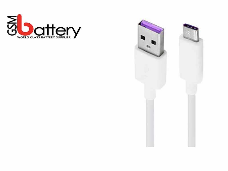 کابل اصلی کوتاه سریع تایپ سی هواوی Huawei HL1480 USB 3.1 To Type C Cable 30cm