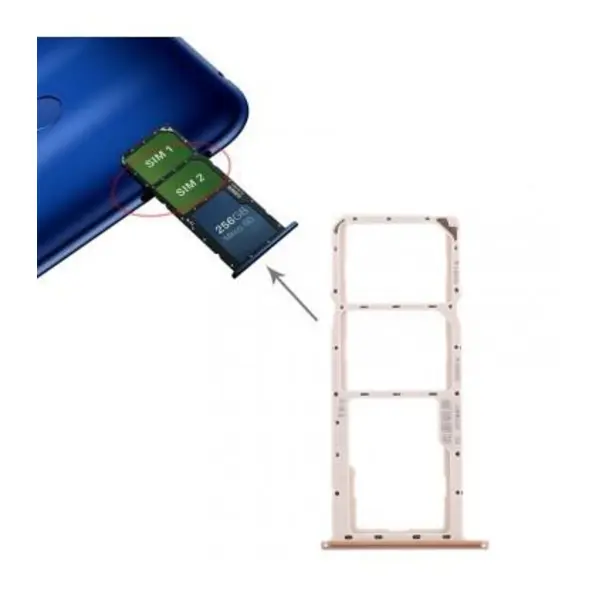 خشاب سیمکارت هوآوی Huawei Honor 8C Sim Holder - 3