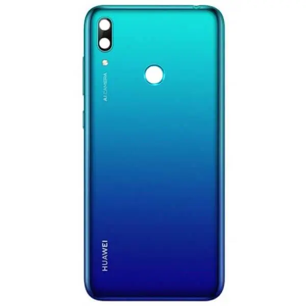درب پشت گوشی هواوی HUAWEI Y7 PRIME 2019 آبی - 2