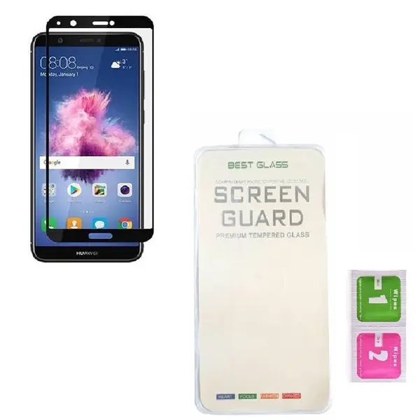 محافظ صفحه نمایش مدل full cover 3D BEST GLASS مناسب برای گوشی موبایل هوآوی psmart - 3
