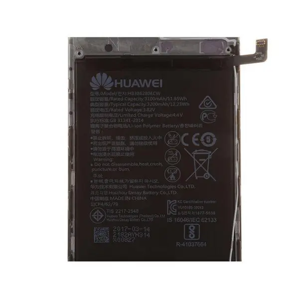 باتری موبایل هوآوی مدل HB386280ECW با ظرفیت 3200mAh مناسب برای گوشی موبایل هوآوی P10 Huawei HB386280ECW 3200mAh Cell Mobile Phone Battery For Huawei P10 - 4