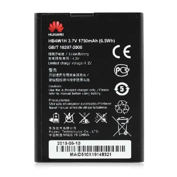 باتری هیسکا مدل HB4W1 با ظرفیت 1700 میلی آمپر ساعت مناسب برای گوشی موبایل هوآوی اسند G510 Hiska HB4W1 1700mAh Battery For Huawei Ascend G510 - 4