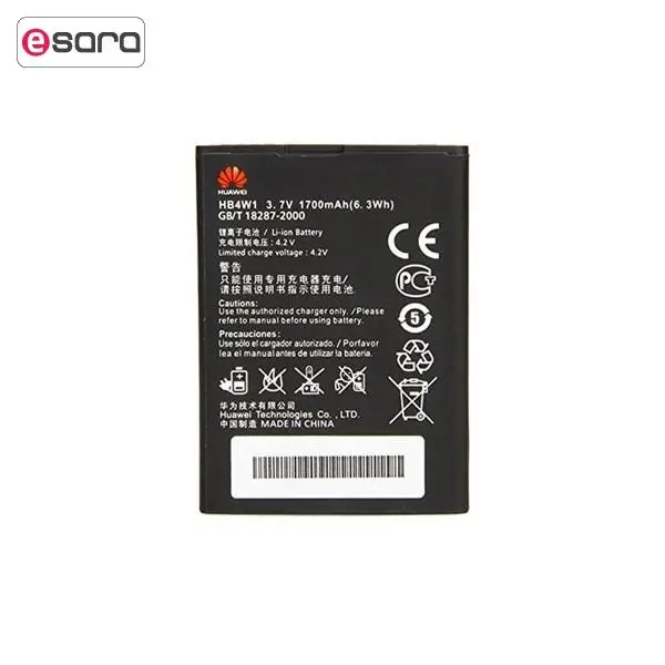 باتری هیسکا مدل HB4W1 با ظرفیت 1700 میلی آمپر ساعت مناسب برای گوشی موبایل هوآوی اسند G510 Hiska HB4W1 1700mAh Battery For Huawei Ascend G510 - 3