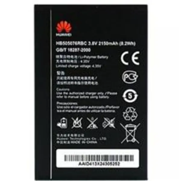 باتری موبایل هوآوی مدل HB505076RBC با ظرفیت 2150میلی آمپرساعت مناسب برای گوشی موبایل هوآوی G700 Huawei HB505076RBC 2150mAh Mobile Phone Battery For Huawei G700 - 5