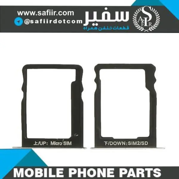 خشاب سیم کارت گوشی موبایل هواوی huawei Enjoy 5s -GR3 SIM TRAY GR3 BLACK - 4