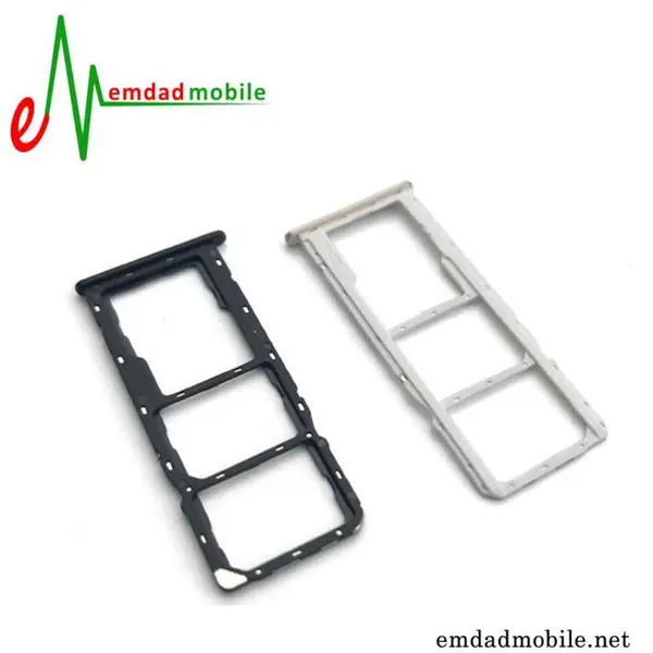 خشاب سیم کارت گوشی هواوی Huawei honor 7c Sim Tray Honor 7C Black - 3
