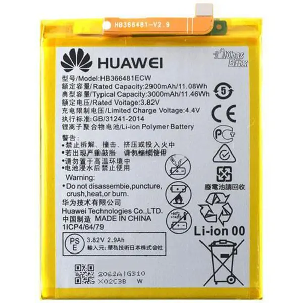 باتری هواوی HUAWEI Nova 3E مدل HB366481ECW - 3