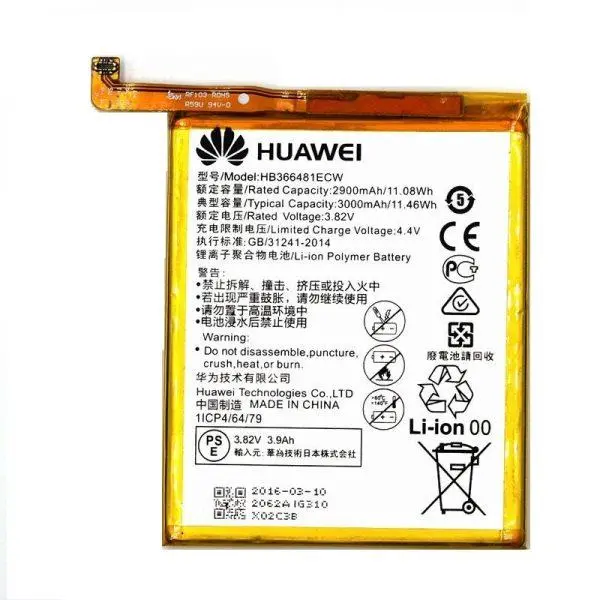 باتری هواوی HUAWEI Nova 3E مدل HB366481ECW - 5