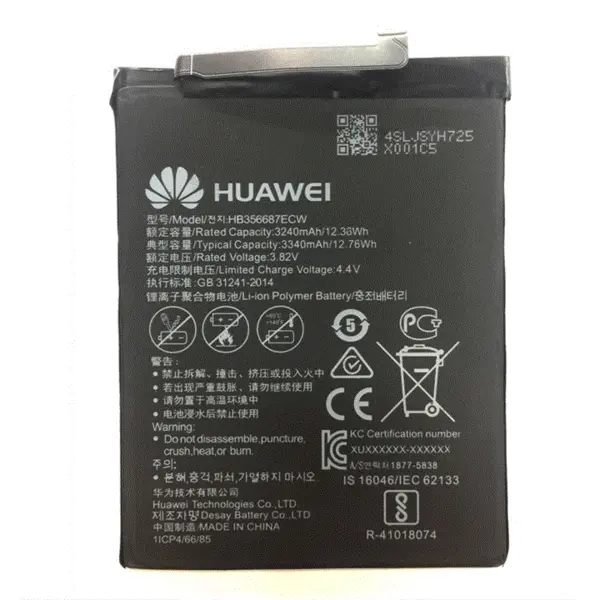 باتری هواوی Huawei Nova 3 مدل HB386589ECW Huawei Nova 3 HB386589ECW Battery - 2
