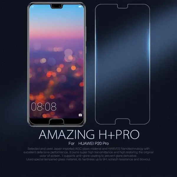 گلس هواوی huawei p20 pro تمام صفحه و تمام چسب Glass Huawei P20 Pro - 4