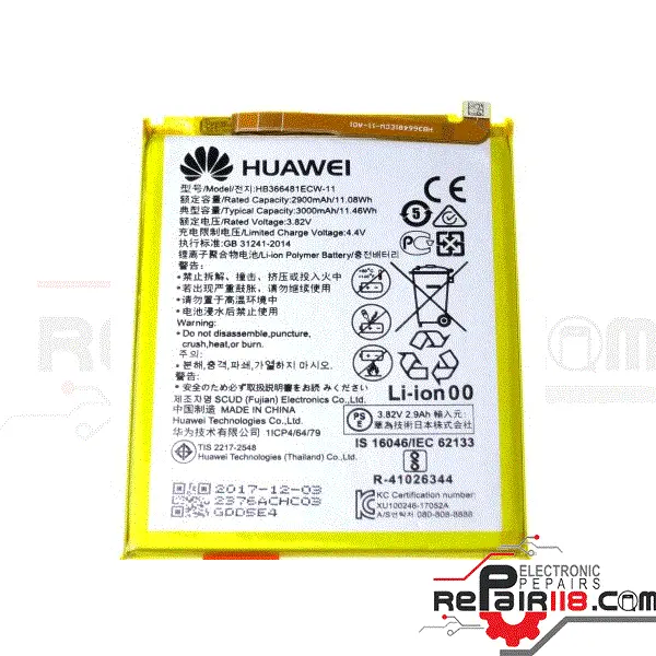 باتری گوشی هوآوی Huawei P Smart Battery Huawei HB366481ECW , P Smart, Honor 9 Lite , P9 , P9 Lite , Honor 8 , p10 lite , p8 lite 2017 , p20 lite ORG - 4