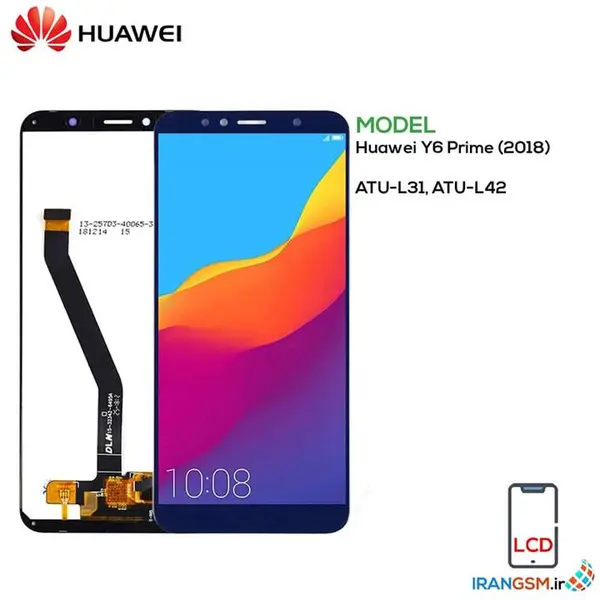 تاچ و ال سی دی هوآوی Huawei Y6 Prime 2018 Touch & LCD - 2