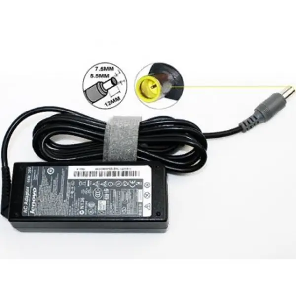 شارژر لپ تاپ لنوو Lenovo adapter 20V 3.25A Laptop Charger - 2