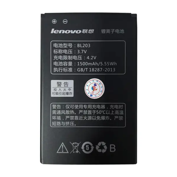 باتری موبایل Lenovo مدل BL203 با ظرفیت 1500mahمناسب برای گوشی موبایل Lenovo a278t - 4