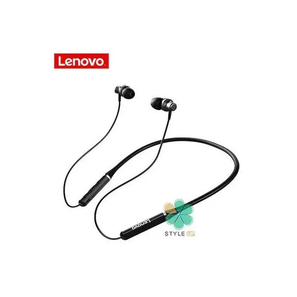 هندزفری بلوتوث دورگردنی لنوو مدل Lenovo HE05 Pro Lenovo HE05 PRO Wireless Earphone - 2