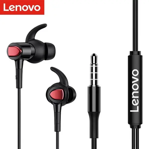 هندزفری سیمی لنوو Lenovo QF300 Wire Earphone Lenovo QF300 Wired Headphones - 4