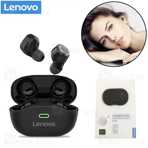 هندزفری بلوتوث دوگوش لنوو Lenovo X18 True Wireless Earbuds Lenovo X18 Wireless Headphones - 5