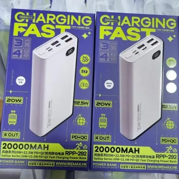 پاوربانک ریمکس 20000 مدل RPP-292