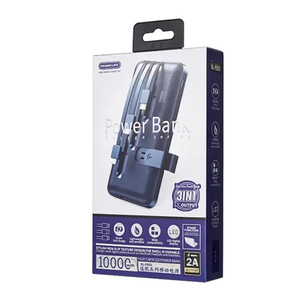 پاور بانک 10000mAh ریمکس مدل RL-PB01