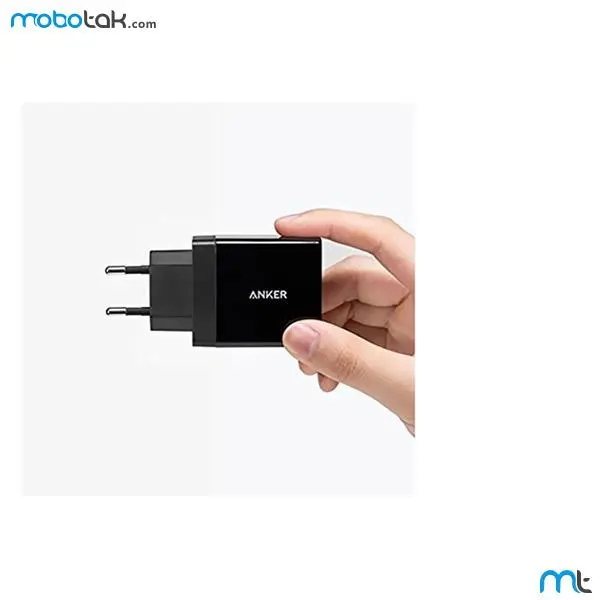 شارژر دیواری انکر 24 وات مدل A2021 PowerPort 2 Anker PowerPort 2 A2021 Wall Charger - 2