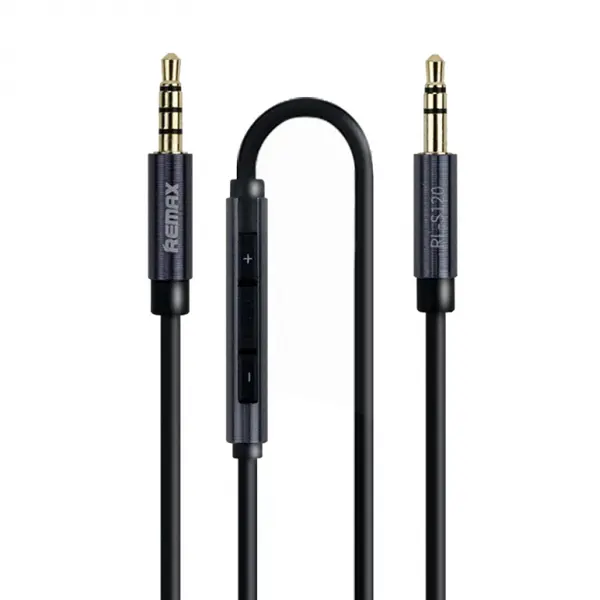 کابل انتقال صدا 3.5 میلی متری ریمکس مدل RL-S120 به طول 1.2 متر Remax RL-S120 3.5mm Audio Cable 1.2m - 2