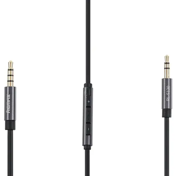 کابل انتقال صدا 3.5 میلی متری ریمکس مدل RL-S120 به طول 1.2 متر Remax RL-S120 3.5mm Audio Cable 1.2m - 5